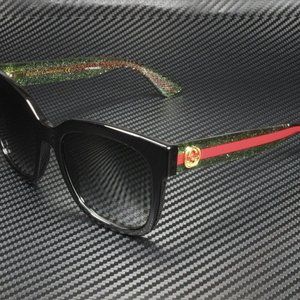 GUCCI  Square Black Grey 54